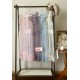 Cat Romance Cellophane Candy Wrapper Bunny Ears Overdress(Reservation/4 Colours/Full Payment Without Shipping)